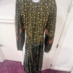 ulla johnson midi dress